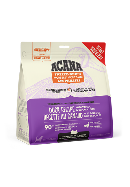 Acana Duck Recipe Freeze-Dried Morsels | Dog (227g)