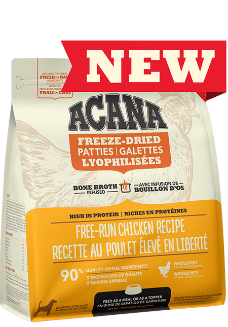 Acana Chicken Recipe Freeze-Dried Patties | Dog (397g)