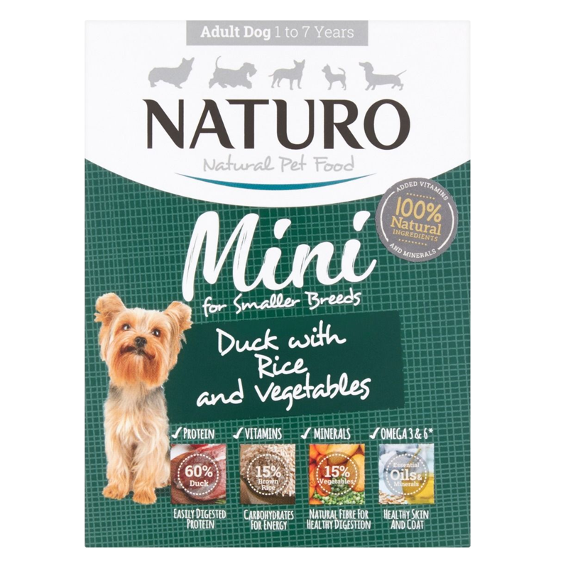 Naturo Mini Duck with Rice &amp; Vegetables | Dog (150g)
