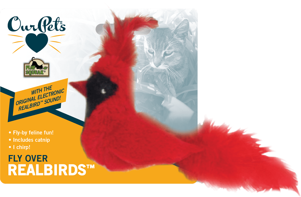 Play N Squeak Fly Over Bird | Cat Toy