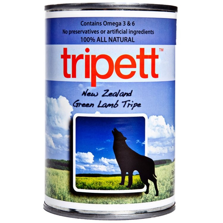 Tripett New Zealand Green Lamb Tripe | Dog (14oz)