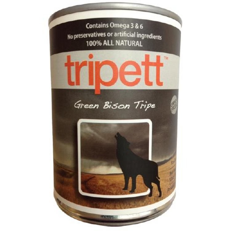 Tripett Green Bison Tripe | Dog (14oz)