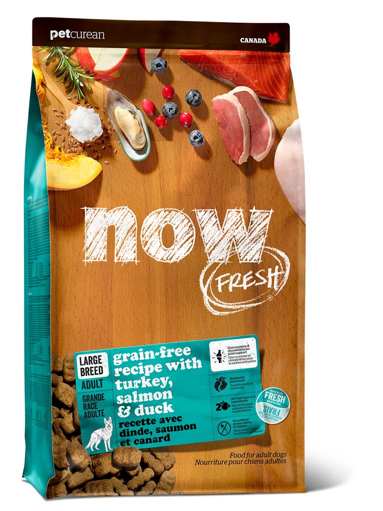 Now Fresh Turkey, Salmon &amp; Duck | Large Breed Adult (25lbs)