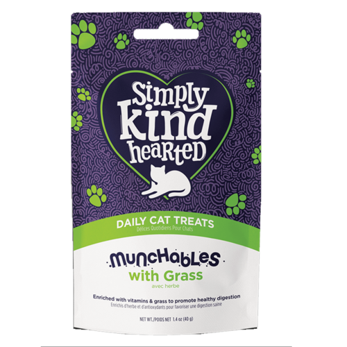 Simply Kind Hearted Munchables Grass | Cat (40g)