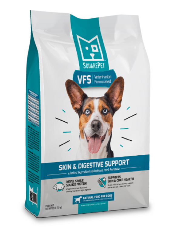 SquarePet VFS Skin &amp; Digestive Support Pork | Dog