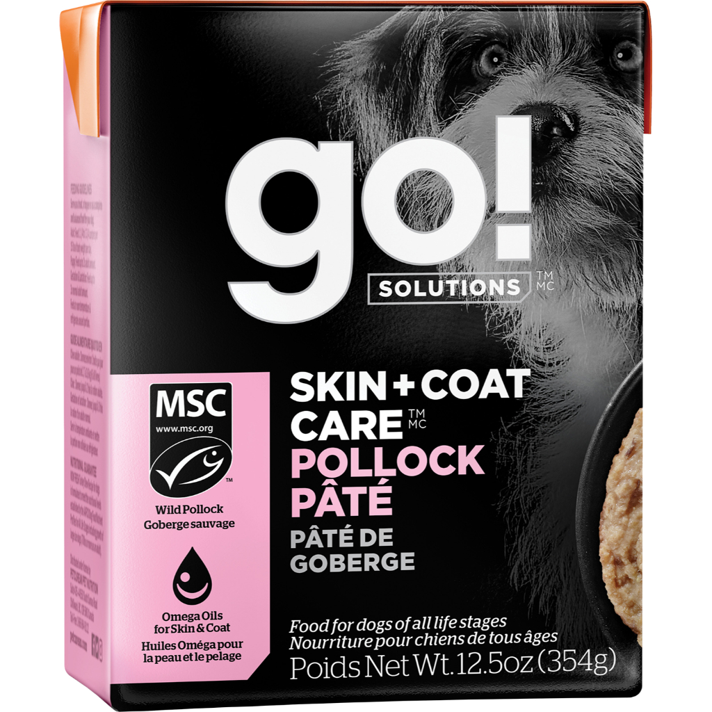 Go! Skin + Coat Pollock Pate | Dog (12.5oz)