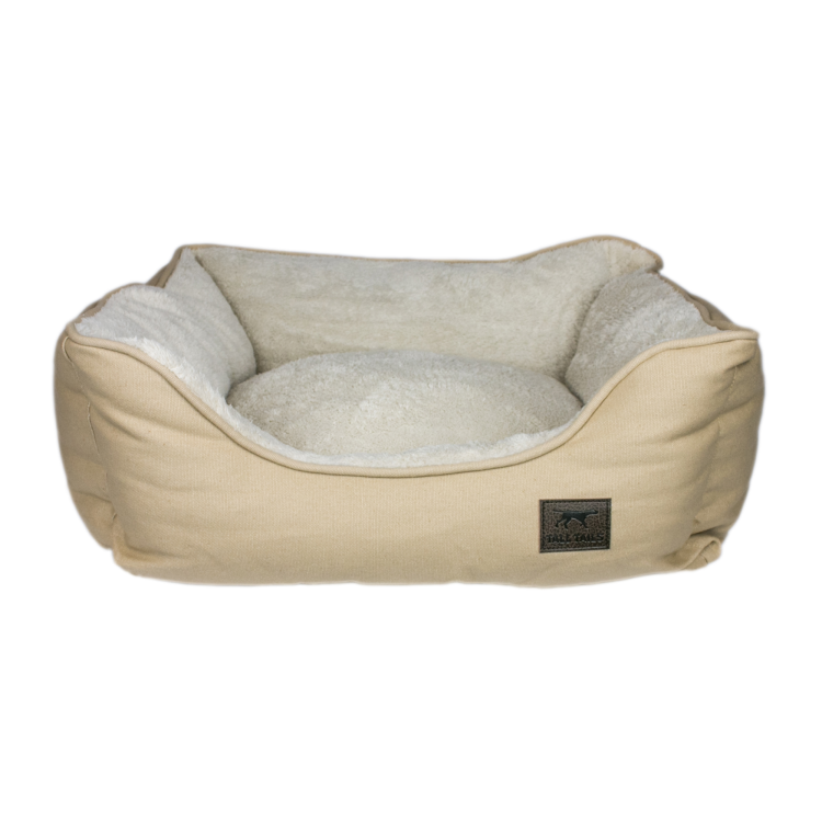Tall Tails Bolster Bed (Khaki)