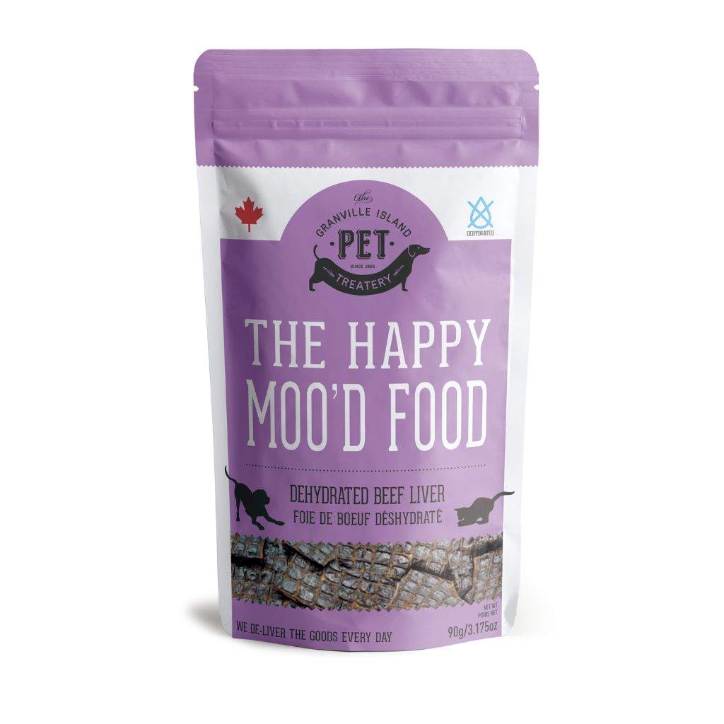 Granville Island Happy Moo'D Beef Liver Treats (90g)