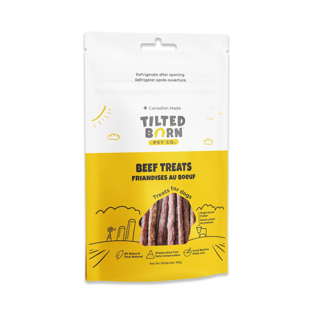Tilted Barn Canadian Beef Treats (100g)