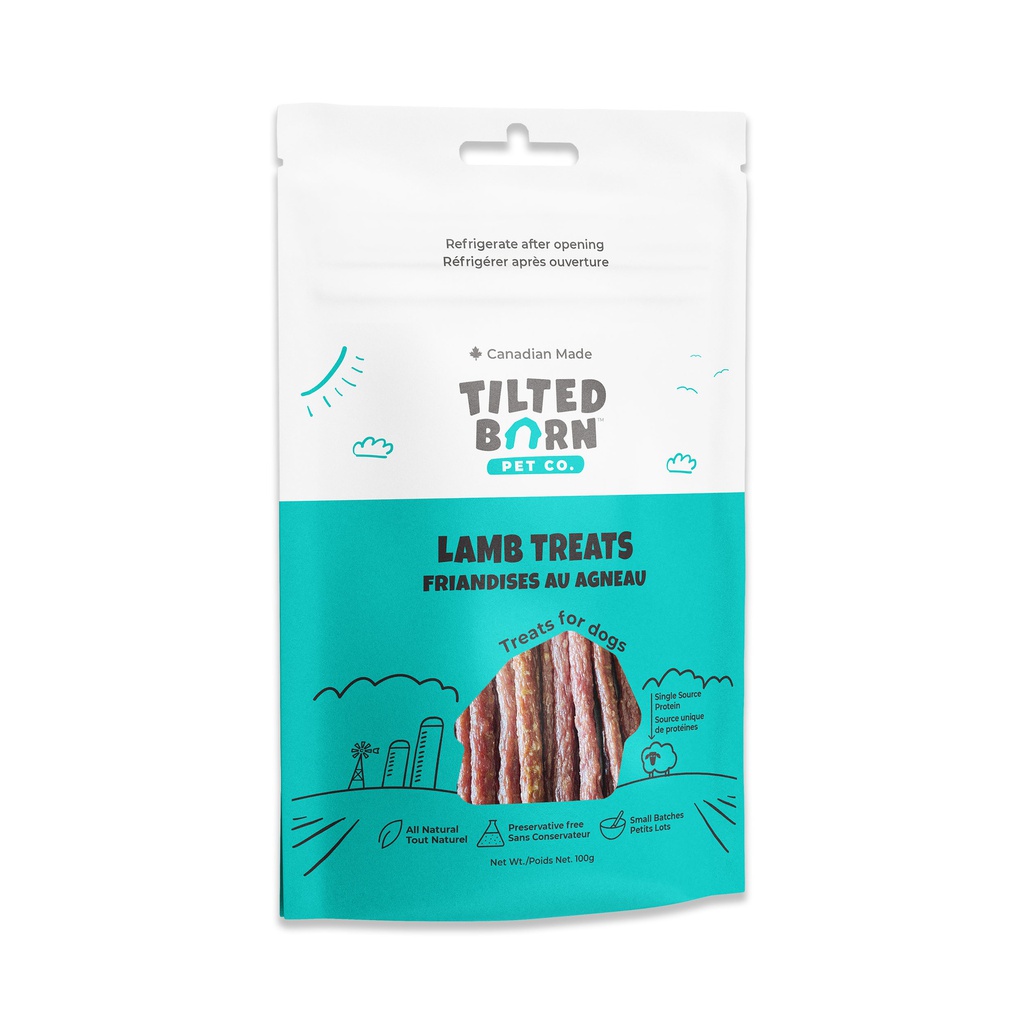 Tilted Barn Canadian Lamb Treats (100g)