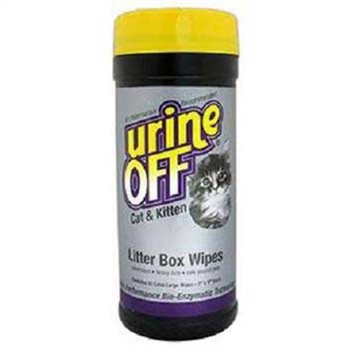 Urine Off Cat Litter Box Wipes (35 pack)