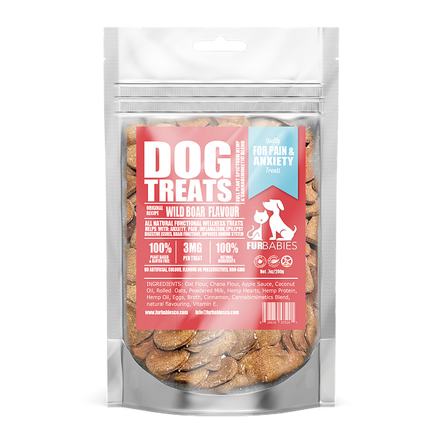 FurBabies Angus Wild Boar Flavoured Calming Treats | Dog (200g)