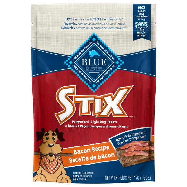Blue Stix Pepperoni-Style Dog Treats (6oz)