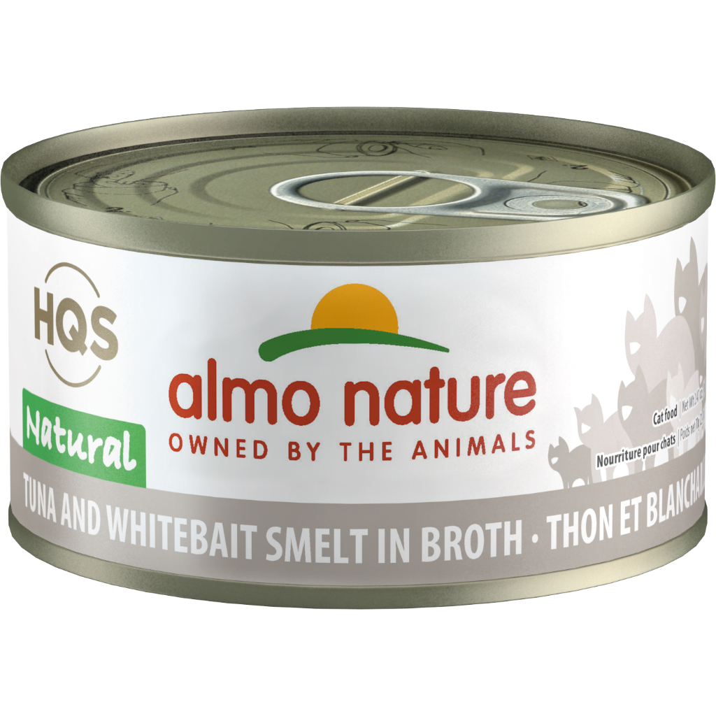 ALMO Natural Tuna &amp; Whitebait in Broth (70g)