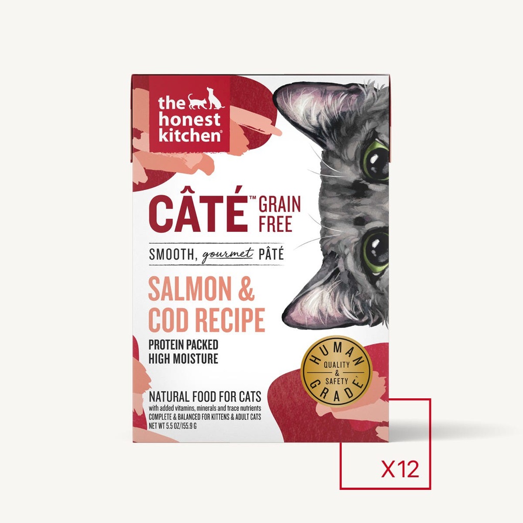 Honest Kitchen Salmon and Cod | Cat (5.5oz)