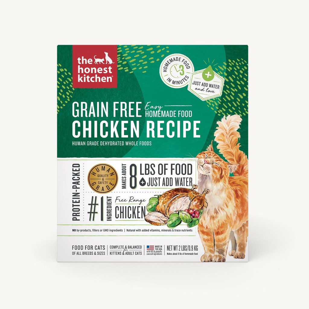 Honest Kitchen Dehydrated Grain Free Chicken | Cat (4lbs)