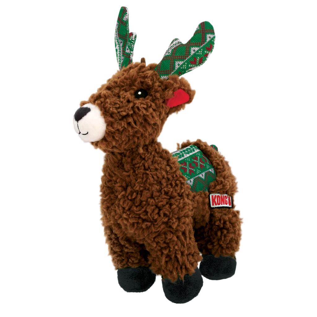 Kong Holiday Sherps | Reindeer (Medium)