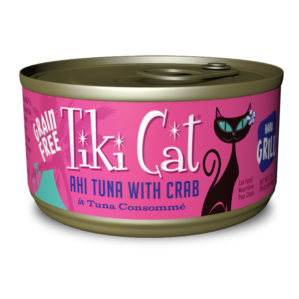 Tiki Cat Hawaiian Grill Ahi Tuna/Crab in Tuna Consomme | Cat