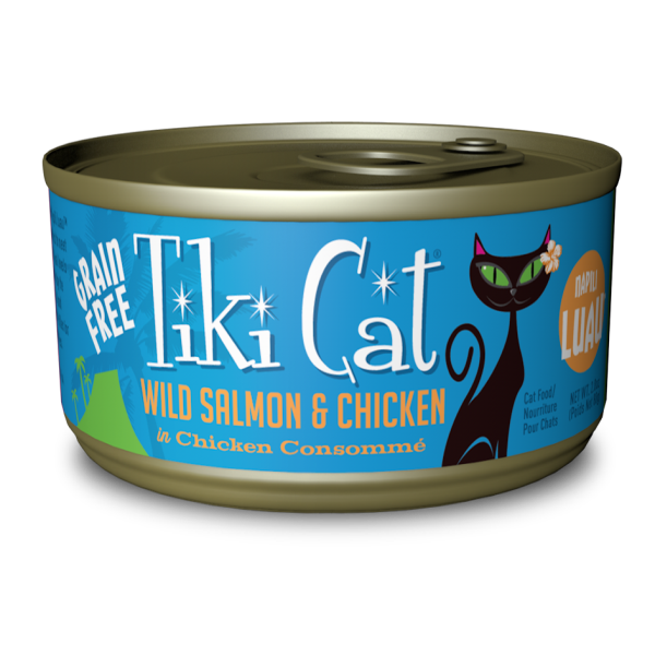 Tiki Cat Luau Wild Salmon &amp; Chicken | Cat (2.8oz)