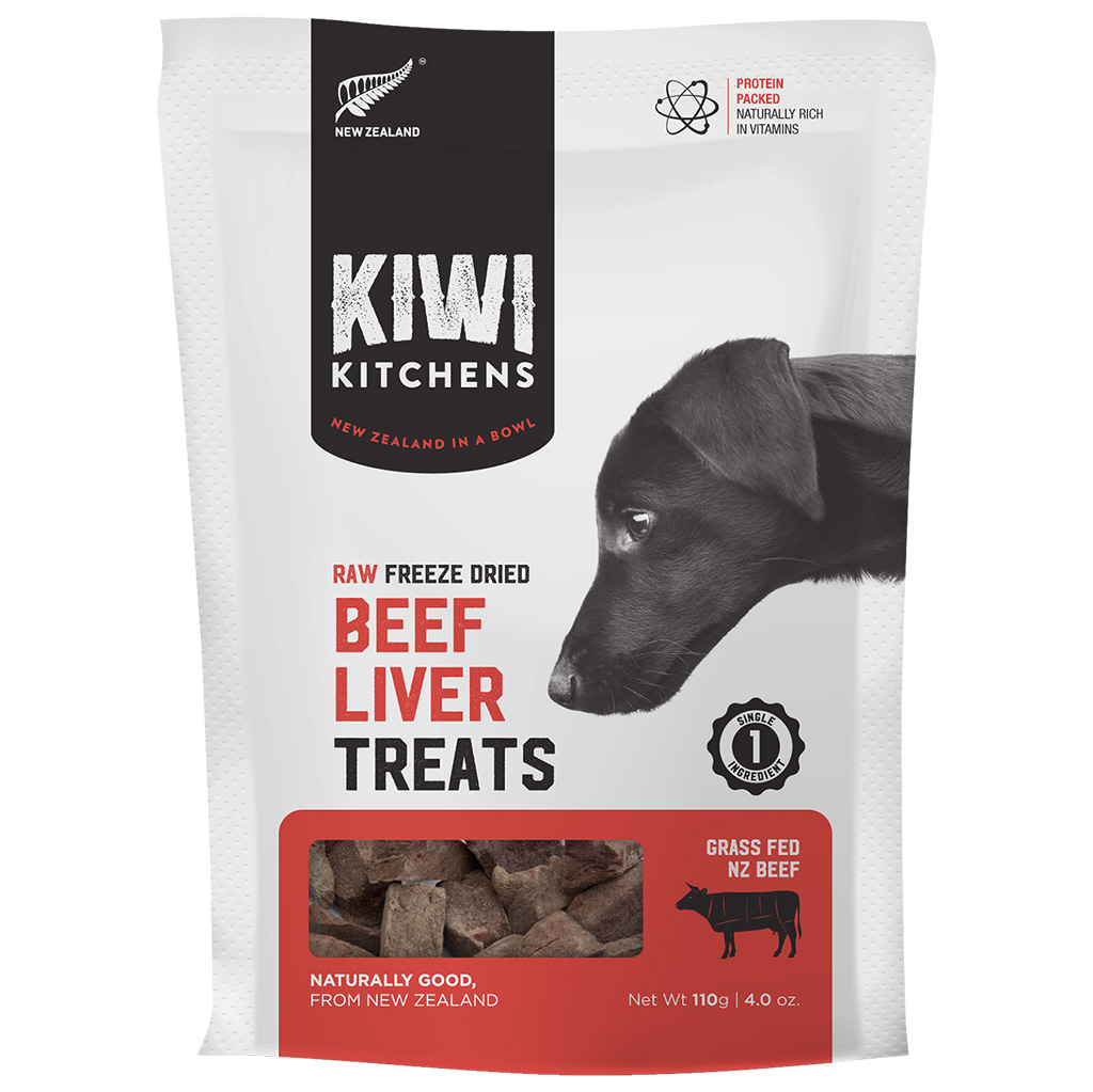 Kiwi Kitchens Freeze Dried Beef Liver Treats | Dog (110g)