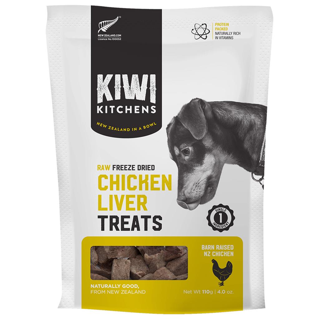 Kiwi Kitchens Freeze Dried Chicken Liver Treats | Dog (110g)