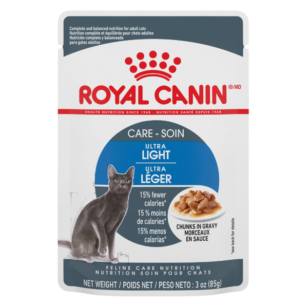 Royal Canin Ultra Light Chunks in Gravy Pouch | Cat (85g)