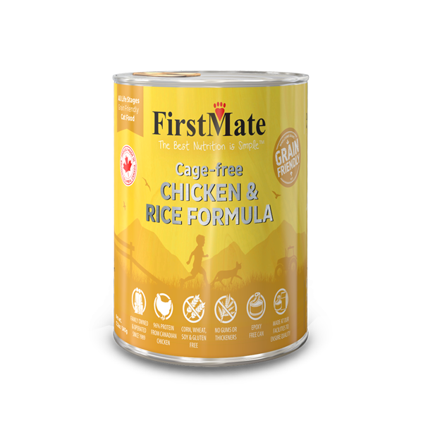 FirstMate Grain Friendly Chicken &amp; Rice | Dog (12.5oz)