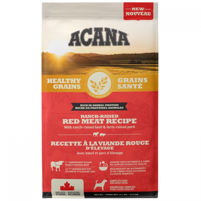Acana Healthy Grains Red Meat Recipe | Adult Dog