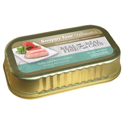 Snappy Tom Tuna &amp; Barramundi in Broth | Cat (85g)