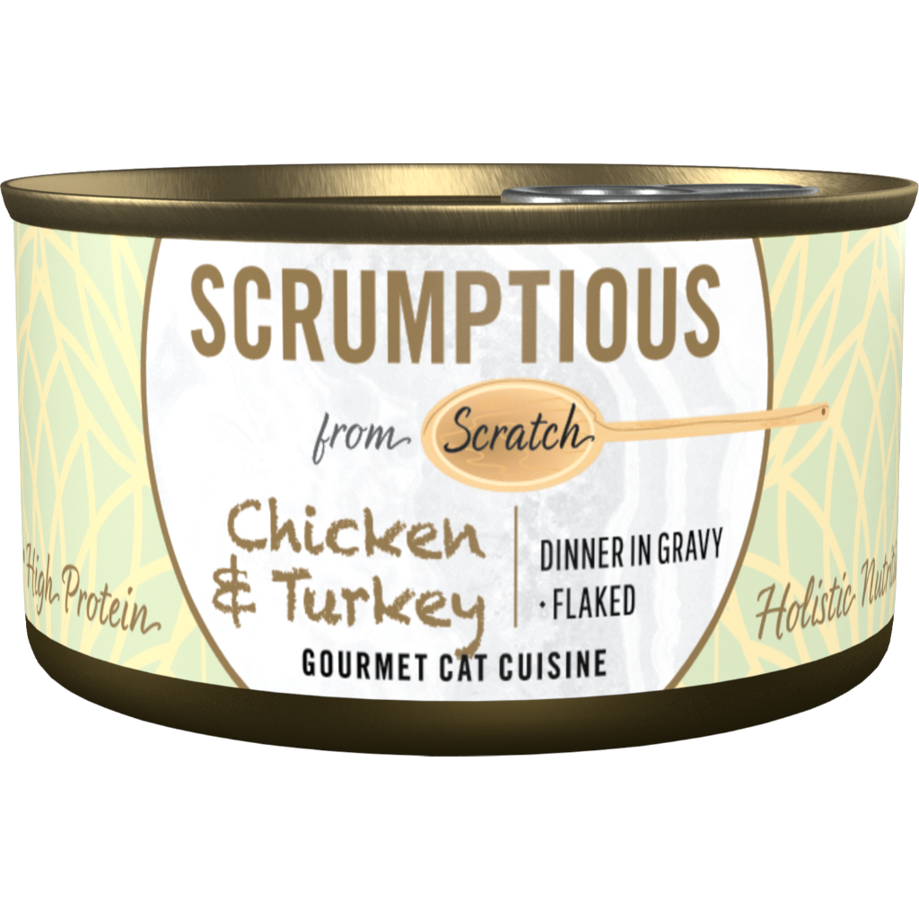 Scrumptious Chicken &amp; Turkey in Gravy | Cat (2.8oz)