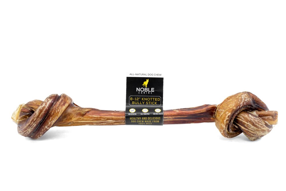 Noble Canine Knotted Bully Stick (8-12&quot;)