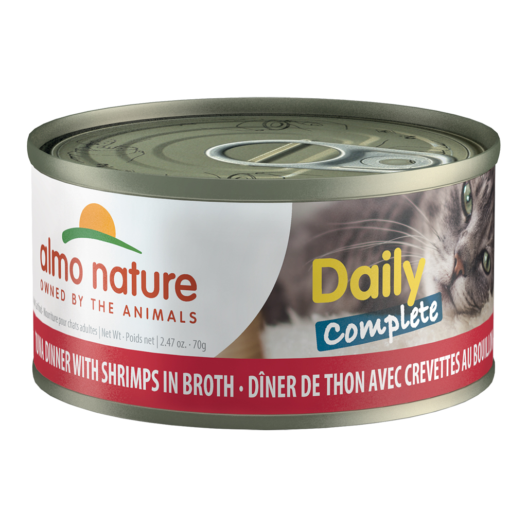 ALMO Daily Complete Tuna Dinner w/ Shrimp in Broth (70g)