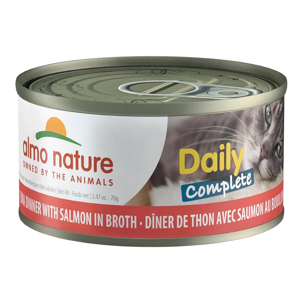 ALMO Daily Complete Tuna Dinner w/ Salmon in Broth (70g)