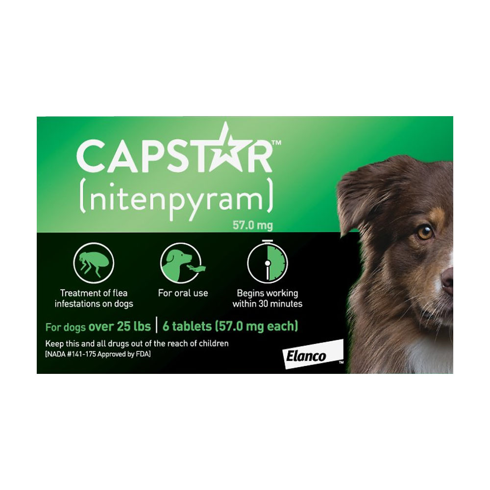 Capstar Oral Flea Treatment | Dog (25+ lbs )