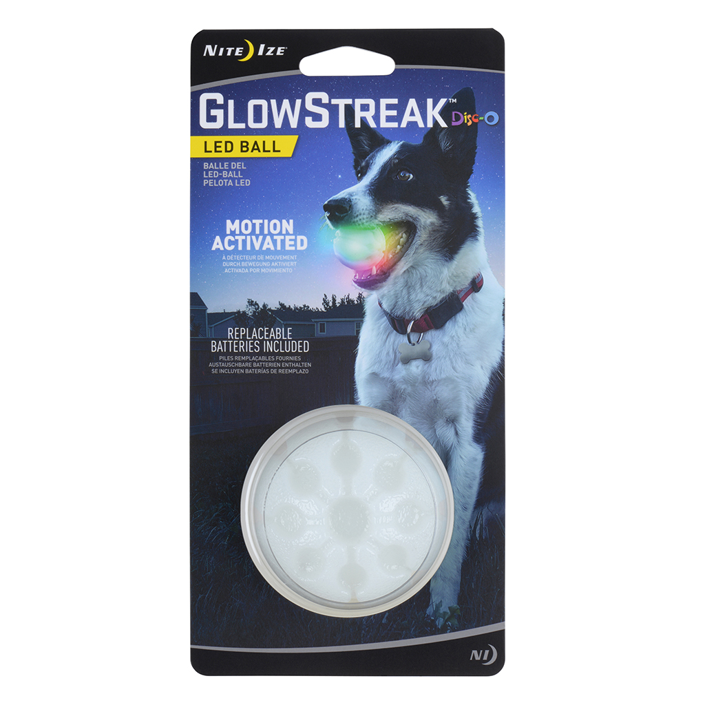Nite Ize Glow Streak LED Ball | Disc-O