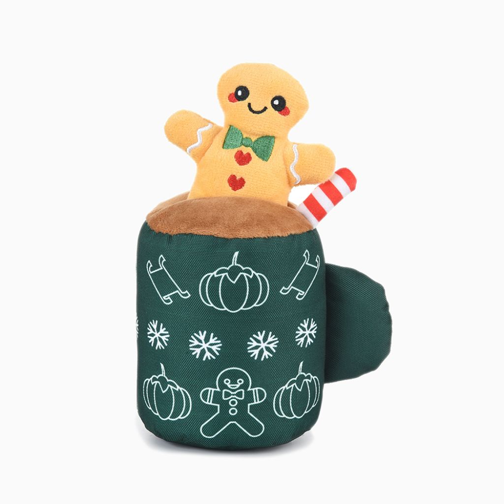 Hugsmart Holiday Happy Woofmas |  Gingerbread Latte