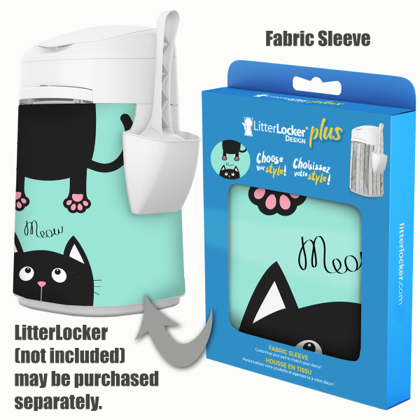 LitterLocker Design Plus Fabric Sleeve | Cat-in-2