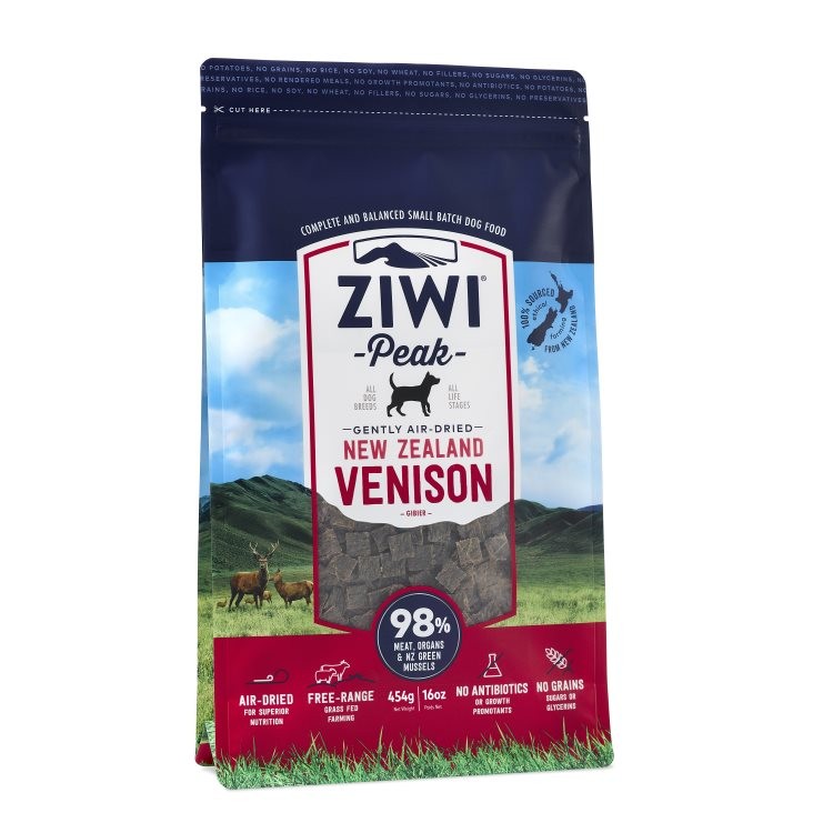 ZIWI Peak Gently Air Dried | Venison (454g)