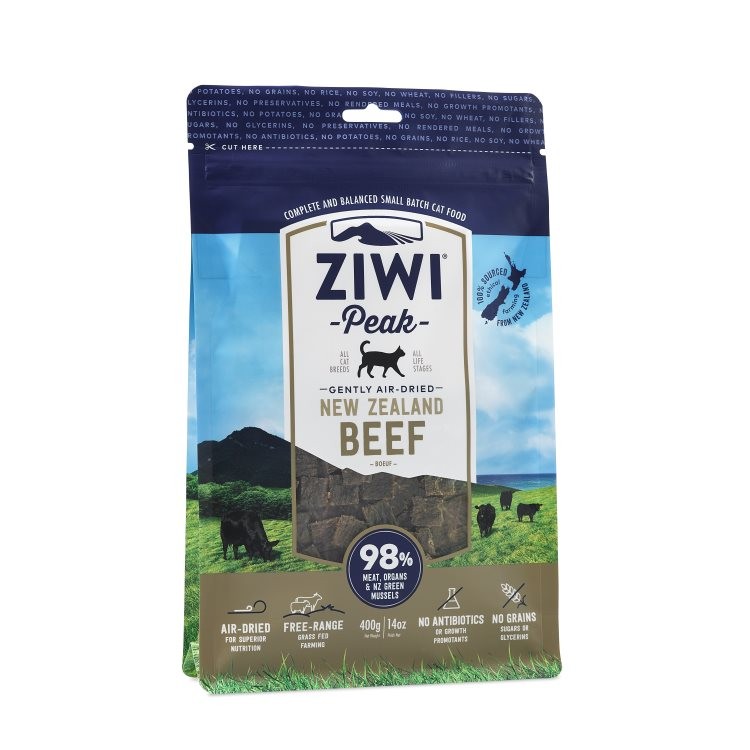 ZIWI Peak Gently Air Dried Beef | Cat (400g)