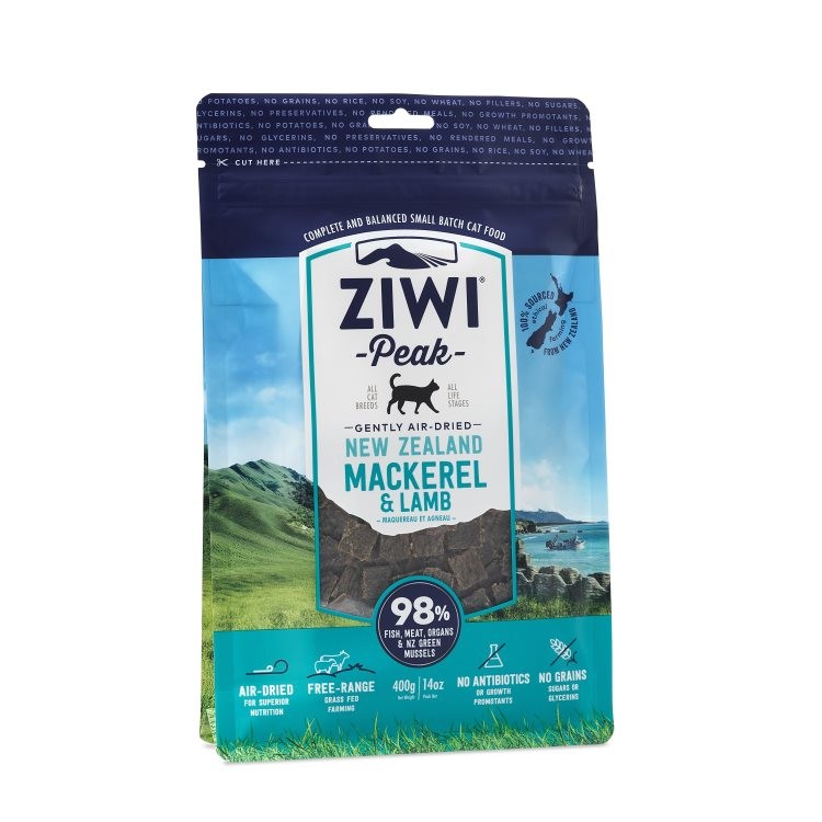 ZIWI Peak Gently Air Dried Mackerel &amp; Lamb | Cat