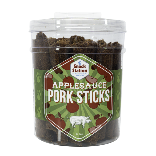This &amp; That Snack Station | Applesauce Pork Sticks
