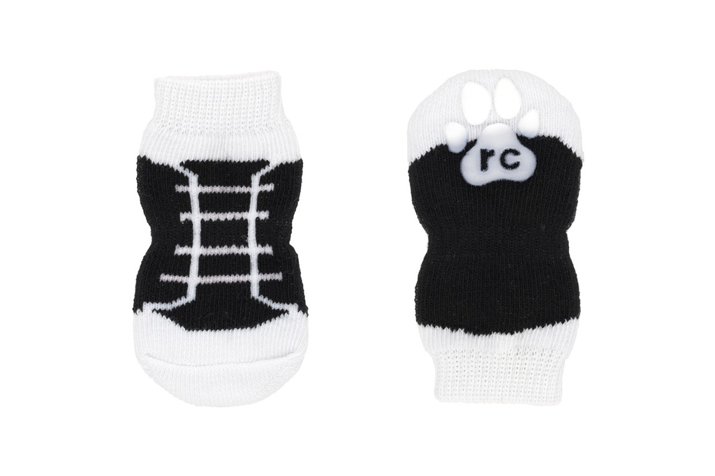 RC Pets Pawks Dog Socks (Black Sneakers)