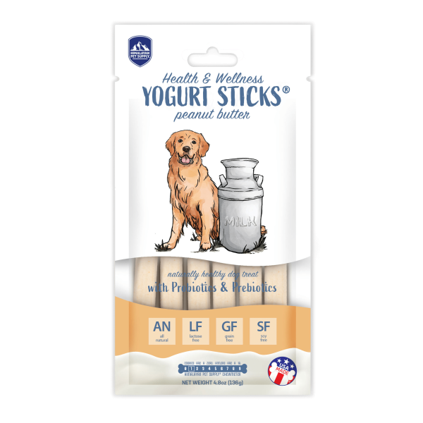Himalayan Dog Chew Yogurt Sticks | Peanut Butter (4.8oz)