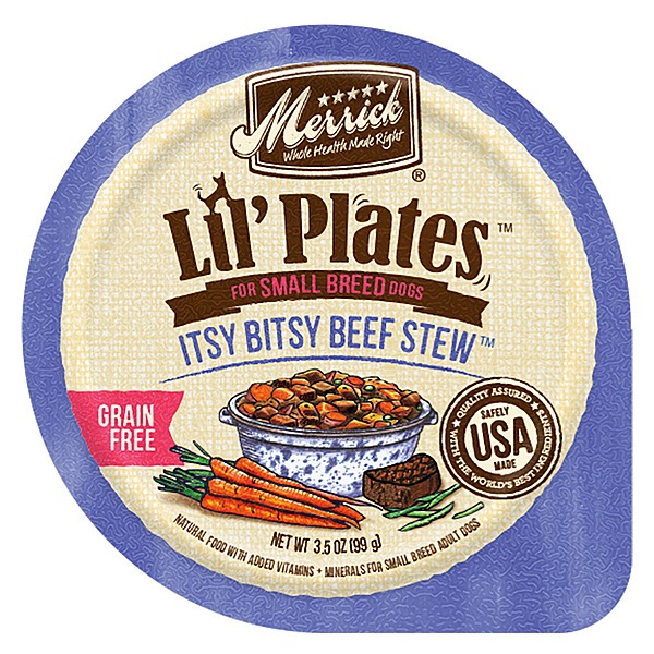 Merrick Lil' Plates Itsy Bitsy Beef Stew | Dog (3.5oz)