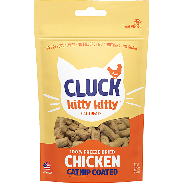 Treat Planet Catnip-Coated Cluck Chicken  | Cat (0.75oz)