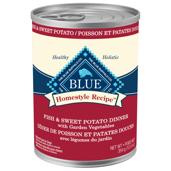 Blue Buffalo Homestyle Fish &amp; Sweet Potato (12.5oz)