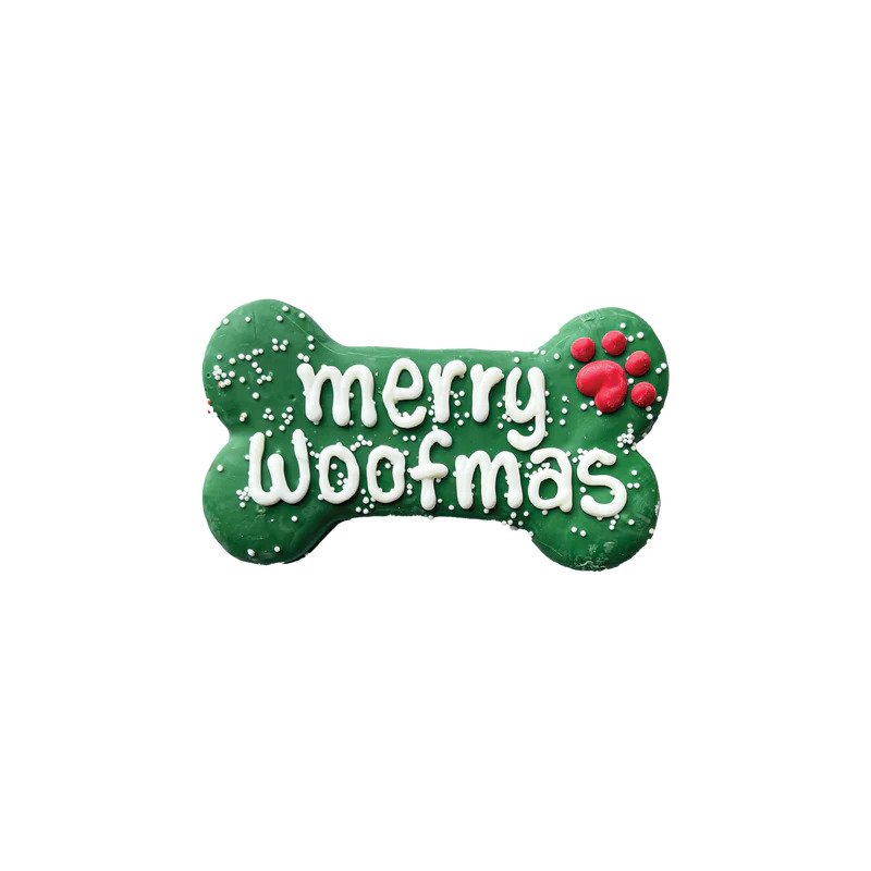 Bosco &amp; Roxy's Holiday Merry Woofmas Cookie