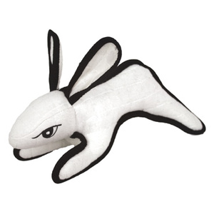 Tuffy Barnyard Rutabaga Rabbit | Durable Soft Dog Toy