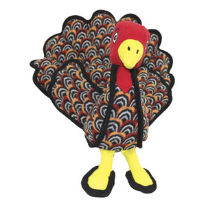 Tuffy Barnyard Talulah the Turkey | Durable Soft Dog Toy