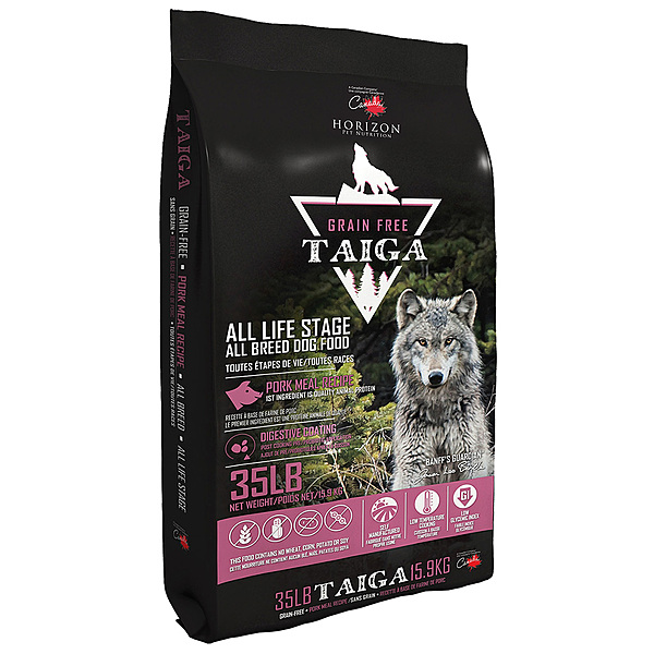 Taiga Grain Free Pork Recipe | Dog (35lbs)